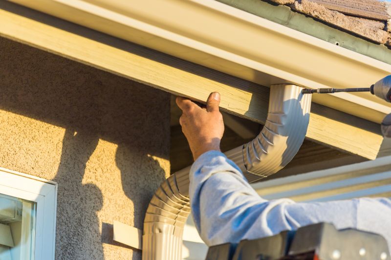 Steel Rain Gutter Installation in Roseville, CA